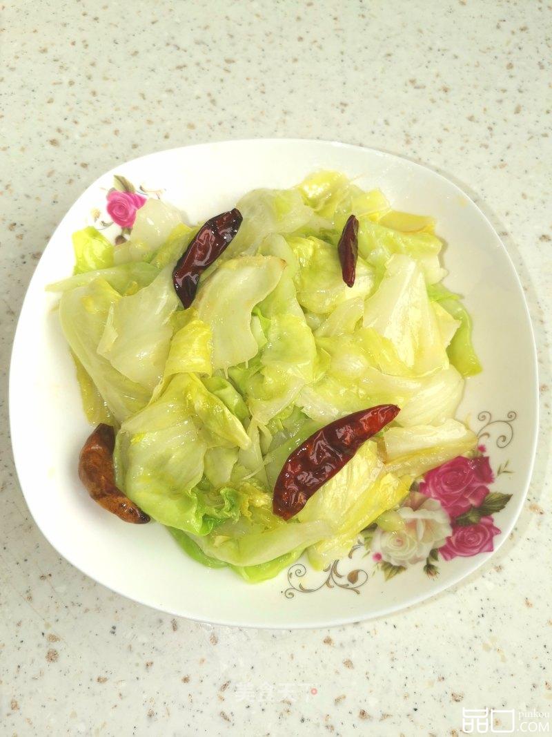 炝圆白菜