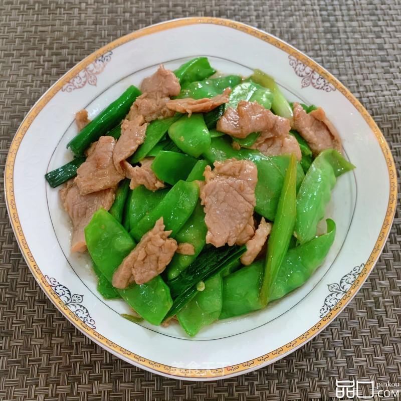 荷兰豆炒里脊肉