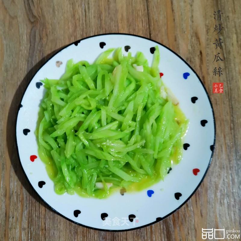清炒黄瓜丝