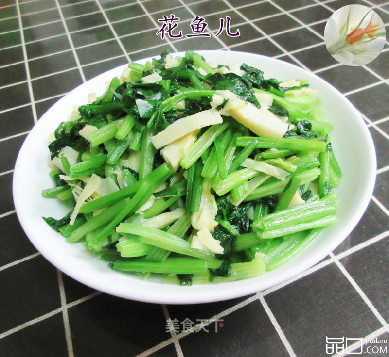 笋丝炒芹菜