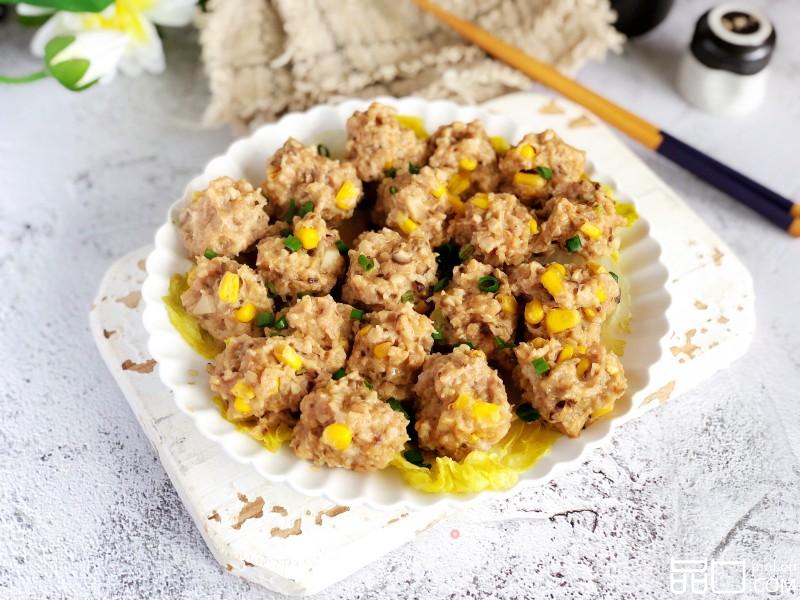 香菇蒸肉丸
