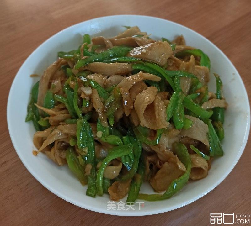 糖醋青椒面筋