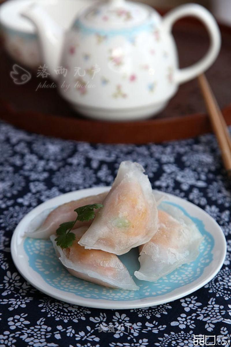 香煎水晶虾饺