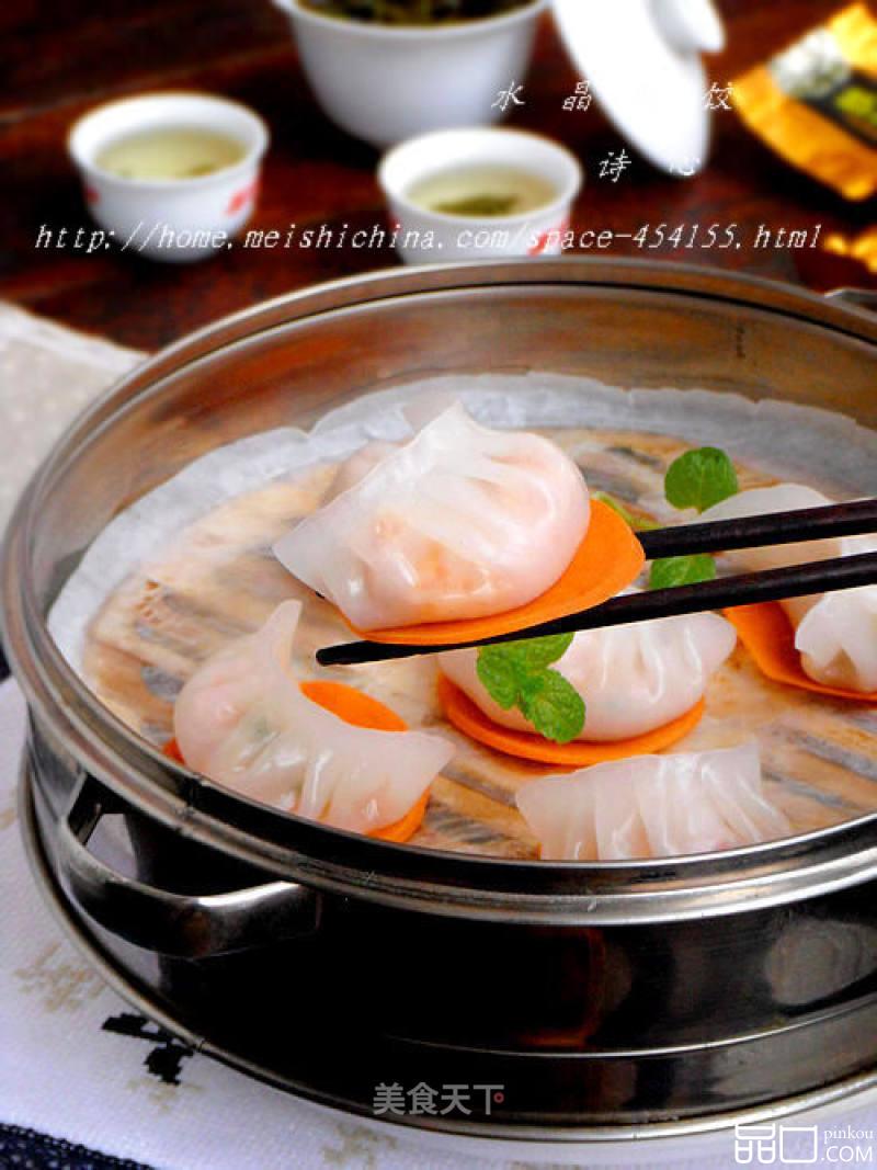 【水晶虾饺】--- 粤式经典茶点