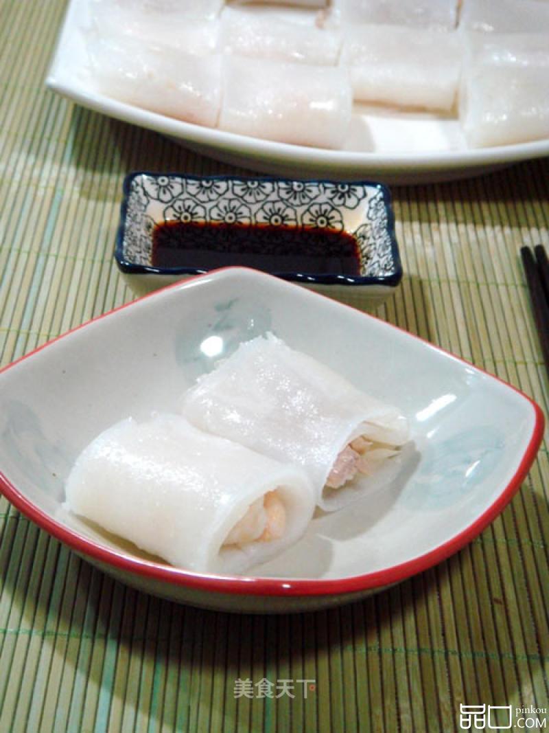 鲜虾肠粉、牛肉肠粉