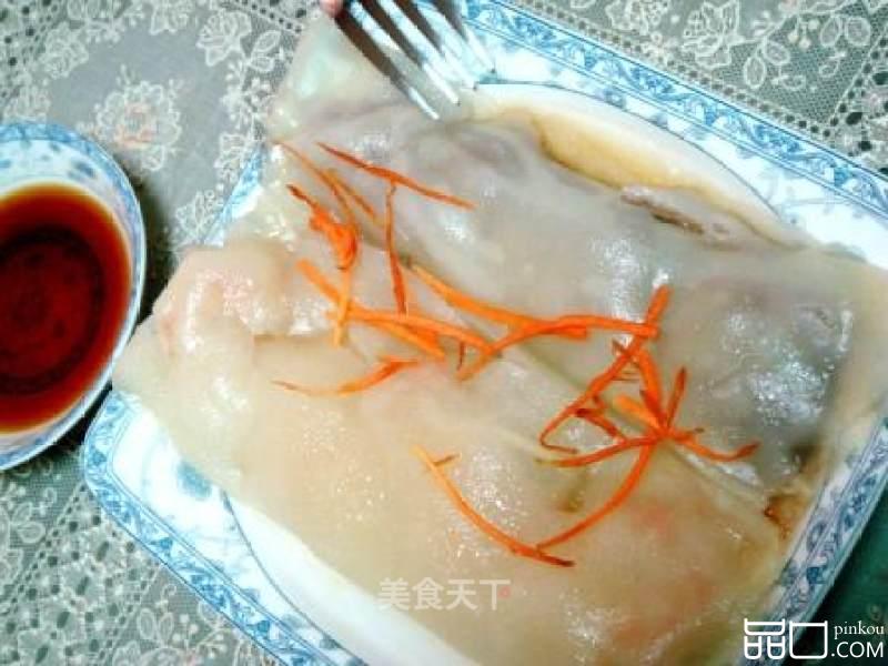鲜虾、牛肉肠粉