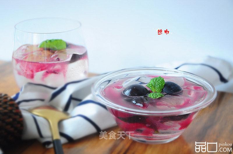 黑加仑冰粉