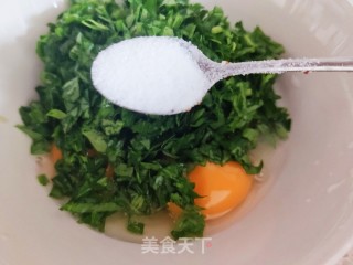 芹香鸡蛋步骤4