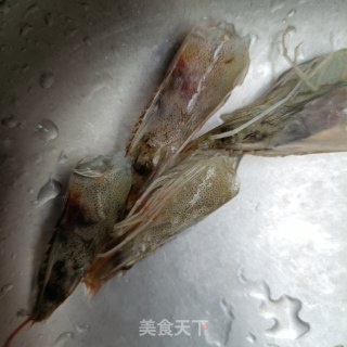 秋葵虾仁滑蛋步骤7