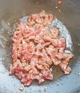 彩椒肉丝步骤6