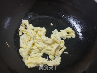 青椒黄瓜炒鸡蛋步骤4