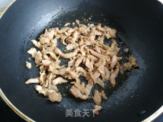 嫩南瓜炒肉步骤3