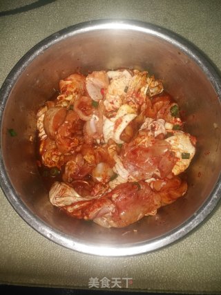 粽叶包鸡步骤3