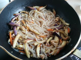 肉末茄子粉丝步骤8