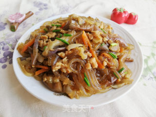 肉末茄子粉丝步骤10