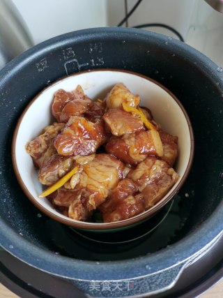 毛豆蒸排骨步骤4