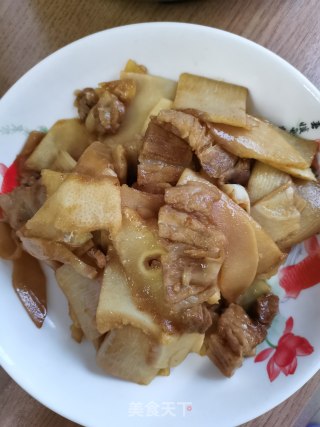 五花肉炒竹笋步骤10