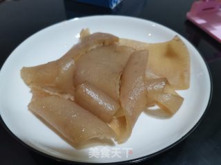 毛豆炒肉皮步骤3