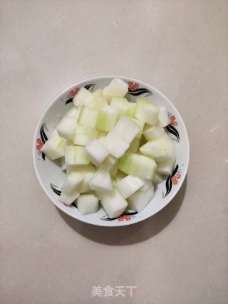 焖烧冬瓜步骤2