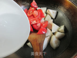 番茄炖圆茄子步骤6