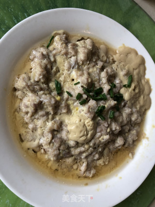 千刀肉蒸蛋步骤5