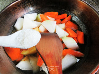 胡萝卜烧冬瓜步骤6