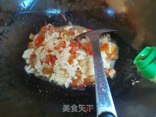 西红柿炒蛋粗茶淡饭最养人，步骤8
