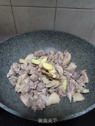 腐竹烧鸭子步骤8