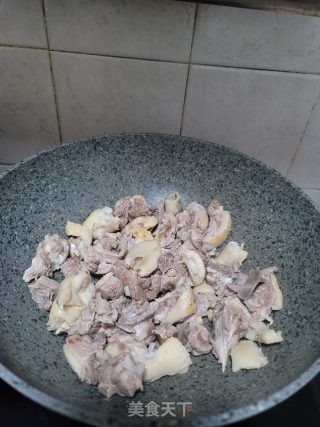 腐竹烧鸭子步骤7