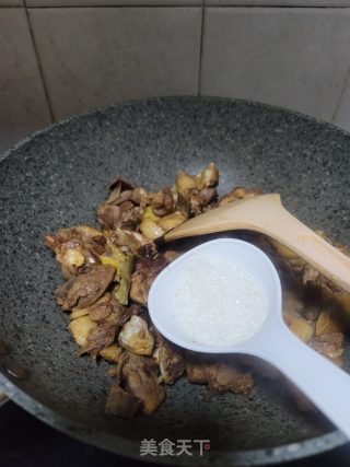 腐竹烧鸭子步骤10