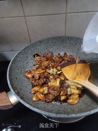 腐竹烧鸭子步骤11