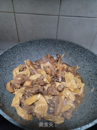 腐竹烧鸭子步骤15