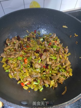 酸辣鸡杂步骤8