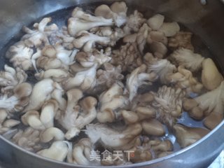 蚝油菊花菇  步骤3