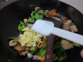 青椒木耳炒肉片步骤13