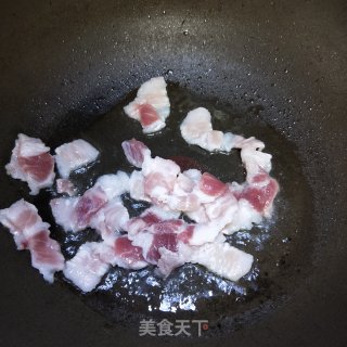五花肉焖黄豆步骤7