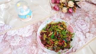 祖传下饭菜——小炒熟牛肉步骤12