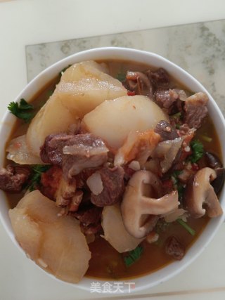 香菜牛肉步骤6