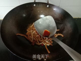小炒卤牛肚步骤5