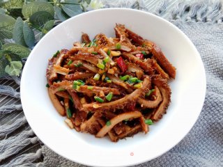 小炒卤牛肚步骤9