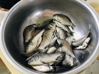 干煎小鲫鱼步骤1