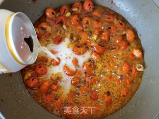 小米椒芹菜炒虾尾步骤11