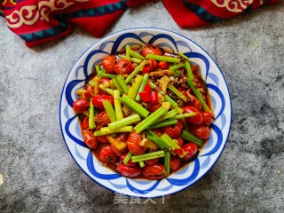 小米椒芹菜炒虾尾步骤16