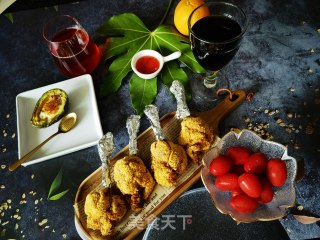 外脆里嫩，健康无油～香烤火炬鸡腿步骤8