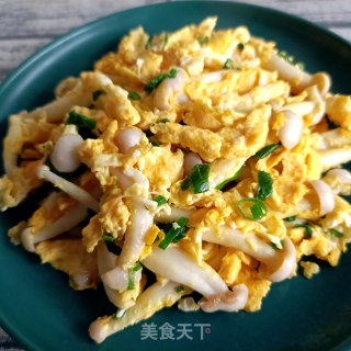 白玉菇滑蛋步骤15