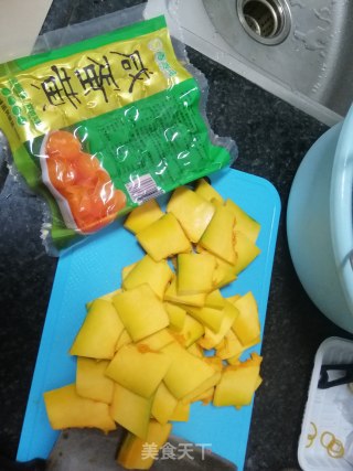 咸蛋黄南瓜步骤1