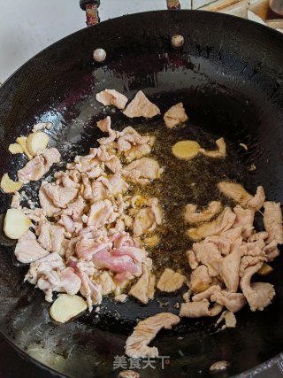 笋子肉片步骤1