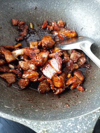 腌竹笋烧肉步骤17