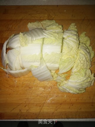 白菜火腿豆腐煲步骤3