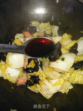 白菜火腿豆腐煲步骤10